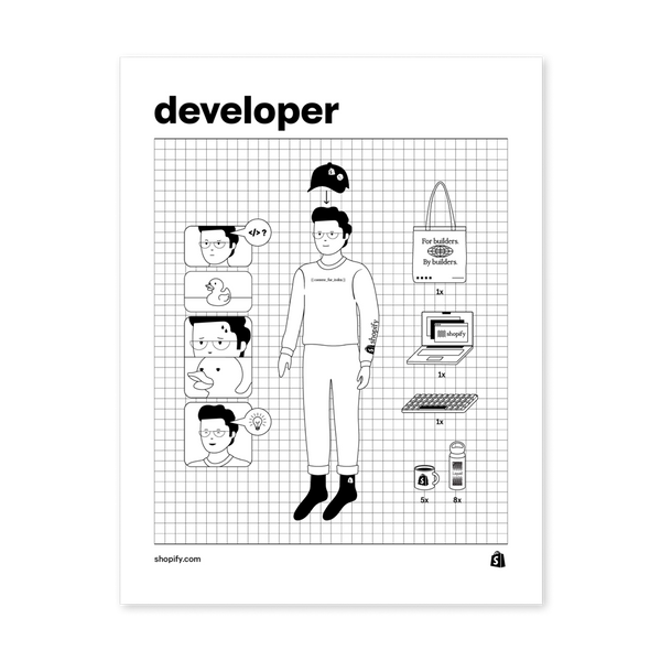 Developer Printable Poster