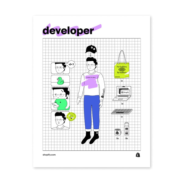 Developer Printable Poster