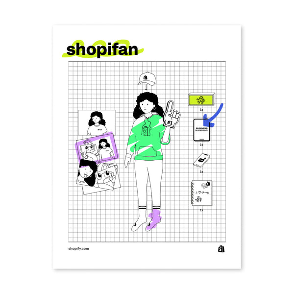 Shopifan Printable Poster