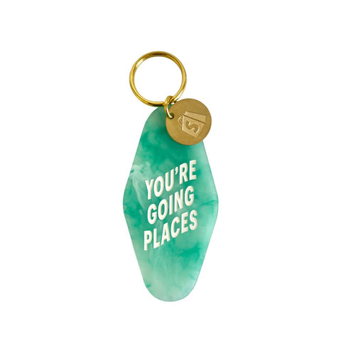 Going Places Keychain