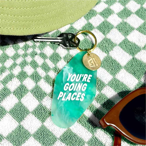 Going Places Keychain