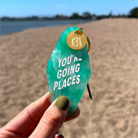 Going Places Keychain